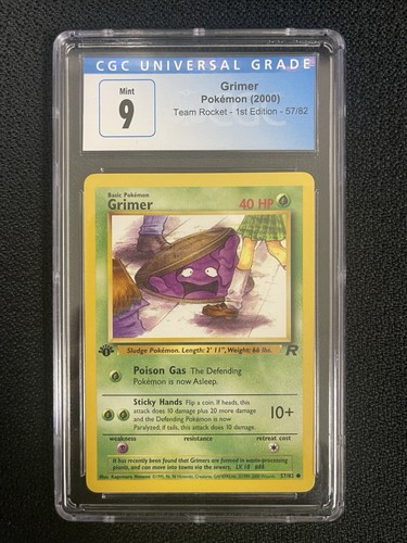 Grimer (1st Edition) graded CGC 9 for sale on eBay