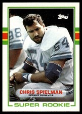 1989 Topps Chris Spielman Rookie #361 MINT