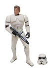 Star Wars Kenner Potf2 Han Solo Stormtrooper Disguise Action Figure & Blaster