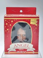 VINTAGE 1991 Fibre Craft ANGEL HEAD HANDS SET VINYL Christmas Crafting