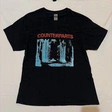 Counterparts Private Room T-Shirt Tour Only Exclusive Size Large