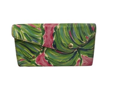 Lilly Pulitzer Sunglasses Case In Palm Print Collapsable  display picture 1