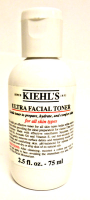 Kiehl's Ultra Facial Toner For All Skin Types 2.5 fl. oz./75ml Free Shipping