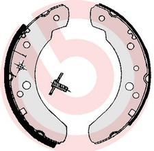 Mâchoire de frein Ford P 100