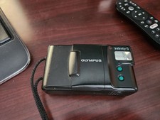 Vintage Olympus Infinity S Point  Shoot 35mm Film Camera Tested Works