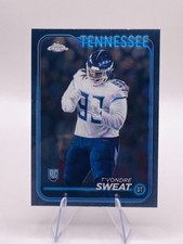 T'Vondre Sweat 2024 Topps Chrome #266 Rookie Card Tennessee Titans NFL. rookie card picture