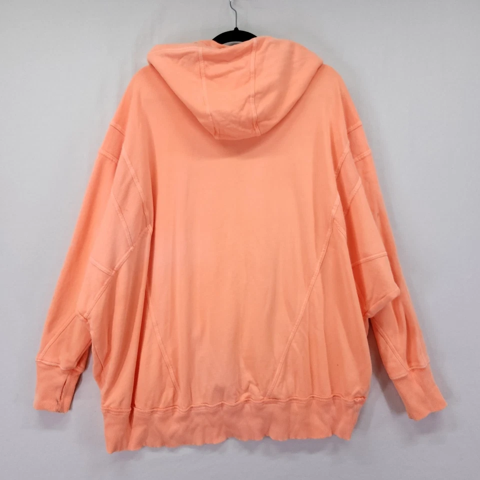 Free People Movement Hoodie Zip Up All Your Love Sweatshirt Small Oversized - Image 4 of 4