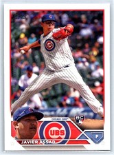 2023 Topps #444 Javier Assad RC - Chicago Cubs