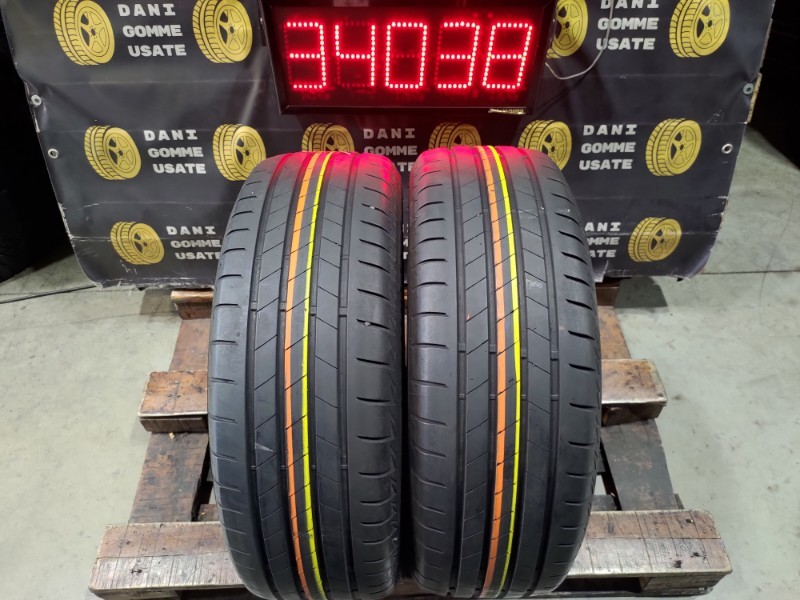 Pneumatici Estivi 2 Gomme usate 215 65 16 BRIDGESTONE Battistrada Residuo 75%