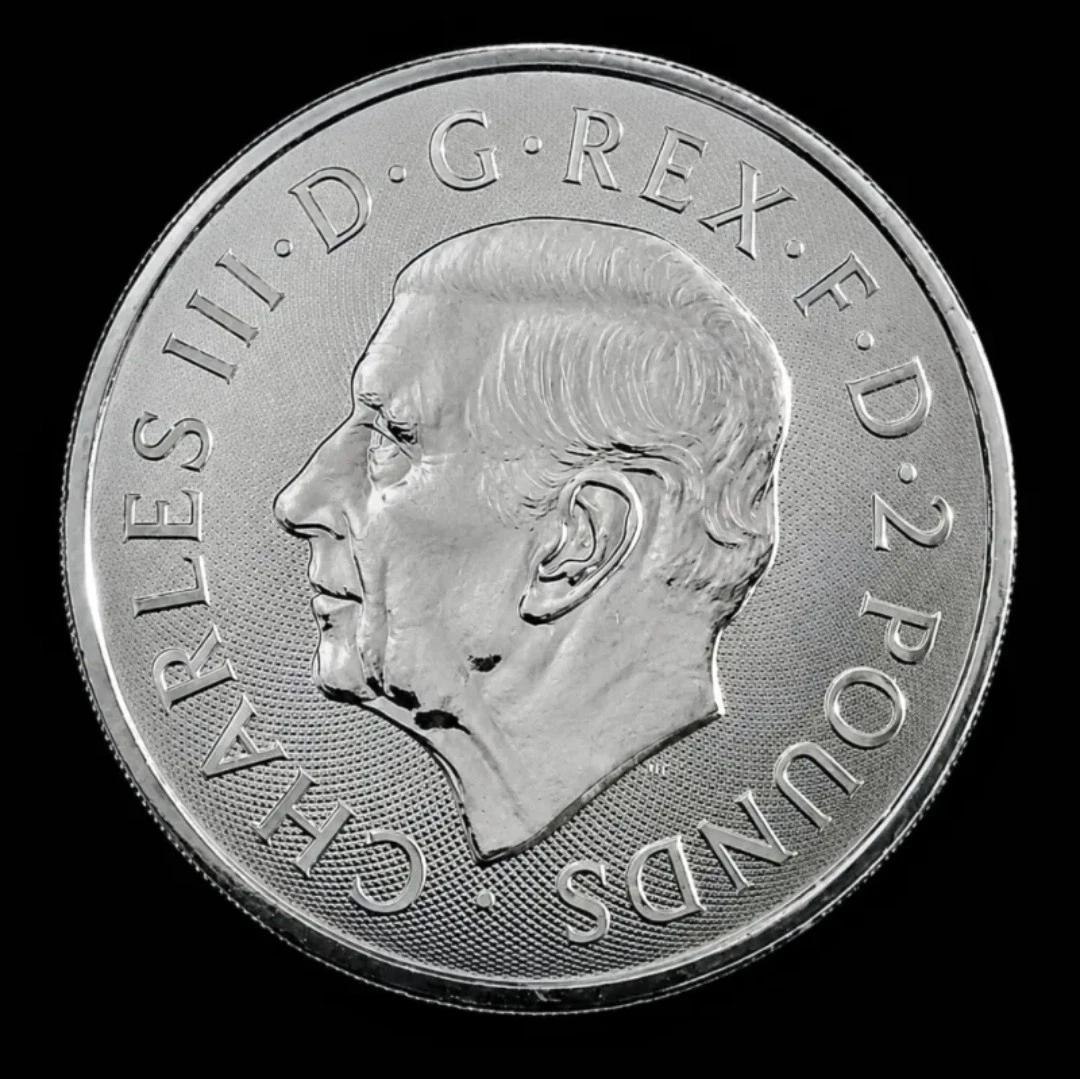 Moneda Reino Unido 2024 Beowulf & Grendel – 2 £ – 1 oz de plata .999