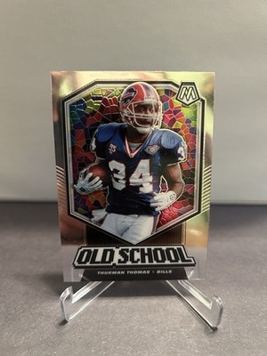 #OS19 2020 Mosaic Old School SILVER (MOSAIC) ] Thurman Thomas Bills