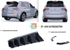 💫Diffusor + Flaps Geeignet Für VOLKSWAGEN TIGUAN MK2 R-LINE 2015-2020💫