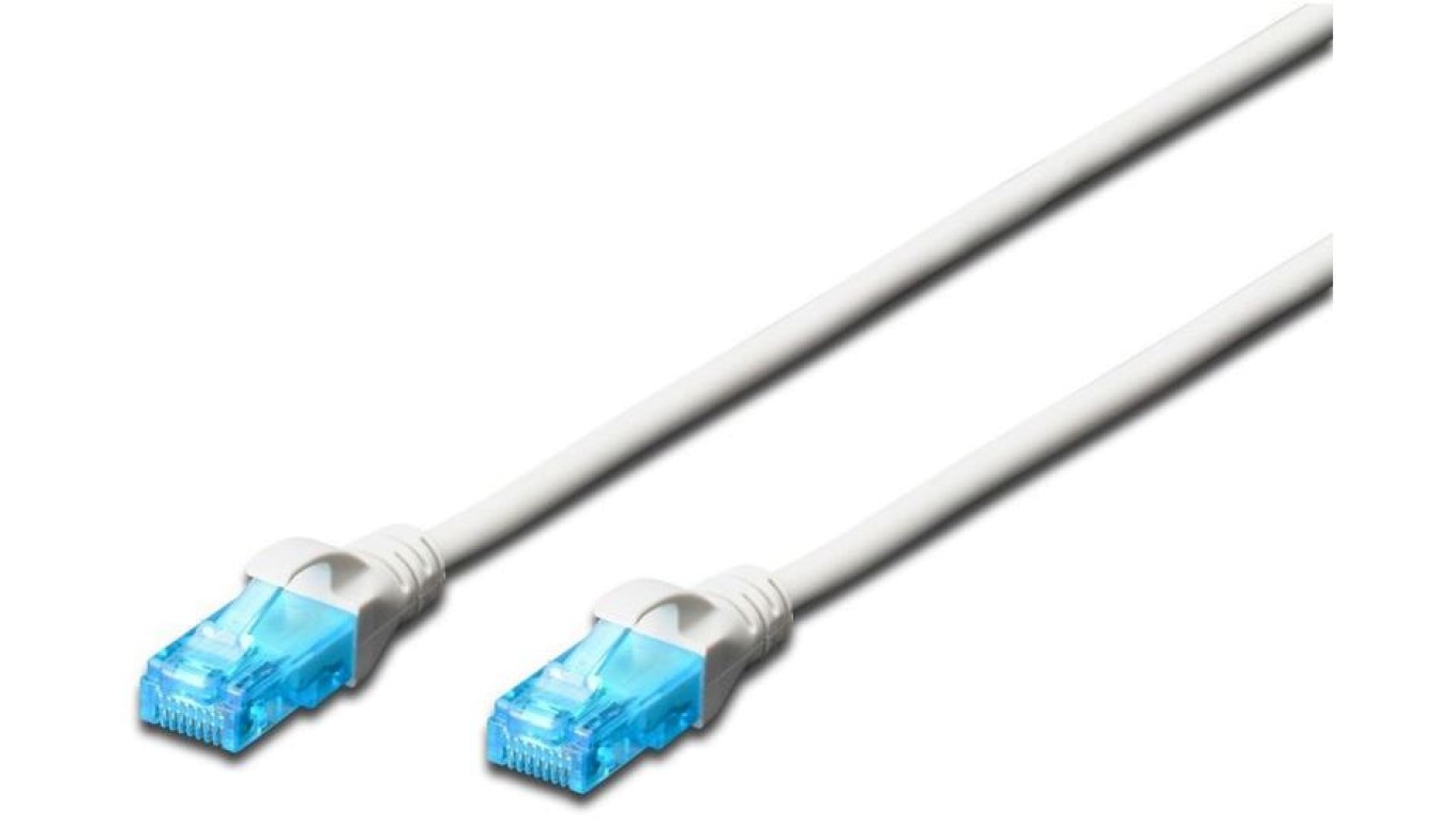 Patch Cable (Patch Cord) U/UTP Cat. 5e White 1m DK-1512-010/WH