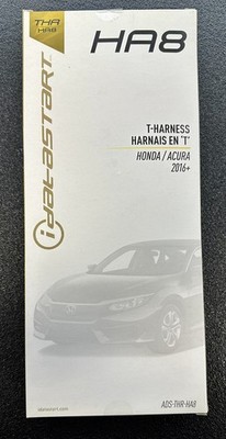 iDatastart ADS-THR-HA8 Plug-N-Play Remote Start T-Harness for Select 14+ Honda