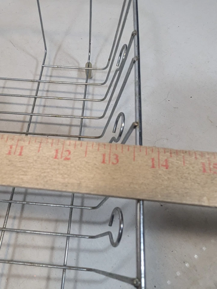 Rubbermaid Wire Dish Rack Drainer Silverware Holder Large - Image 4 of 4