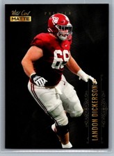2021 Wild Card Matte White #MBC-45 Landon Dickerson Black