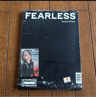 LESSERAFIM Fearless Mini Album Black Petrol Version CD Sakura Photocard