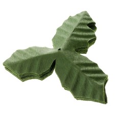 50Pcs Artifical Leaves Rose Flower Leaf Wedding Bouquet Garden Home Decor Cra...