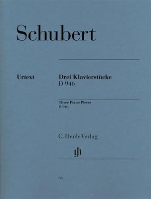 Schubert, Franz - 3 Klavierstücke (Impromptus) op. post. D 946 | Franz Schubert