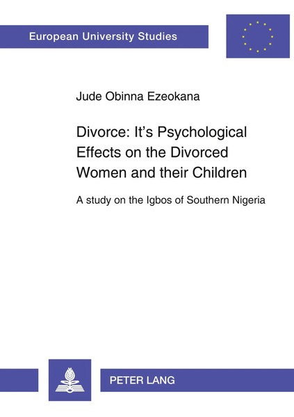 Divorce: Its Psychological Effects On The Divorced Women And Their Children Buch-image