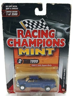 Racing Champions 1/64 Scale RC007 - 1999 Ford F-350 Super Duty - Blue