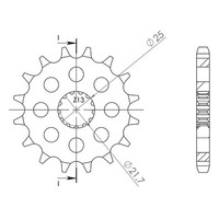 Ritzel P532 - Z15 (DIS.22800) Bimota 1100 SB6 94/96
