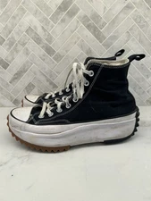Converse Chuck Taylor All Star High Hi Top 166800C Chunky Black Women 9.5 Mens 8