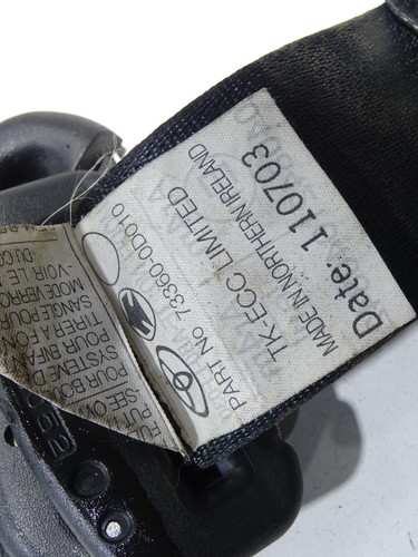 CEINTURE DE SECURITE ARRIERE DROITE Toyota Yaris (P1) 733600D011C3 - Photo 4/4