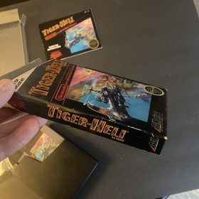 Tiger-Heli Nintendo NES Completo en Caja CIB Probado y Funciona! Variante de 5 tornillos. 
