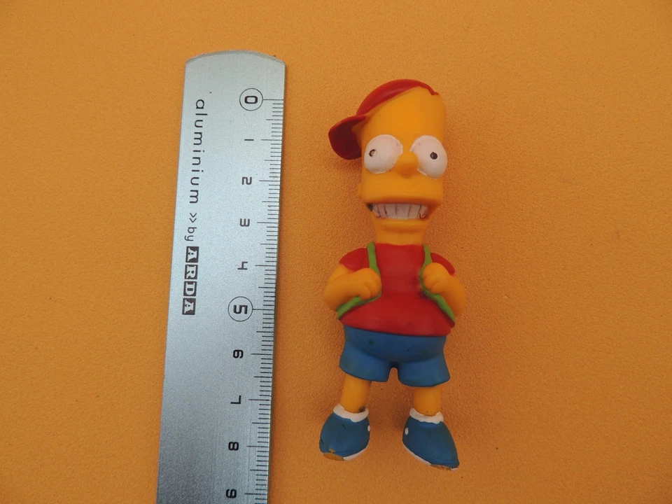 Les Simpson - BART BASEBALL CAP - Figurine PVC 2009 - Matt Groening Fox - Photo 4/4