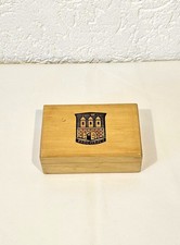 Holzk&auml;stchen  Holzschatulle aus Bydgoszcz Polen Souvenir True Vintage