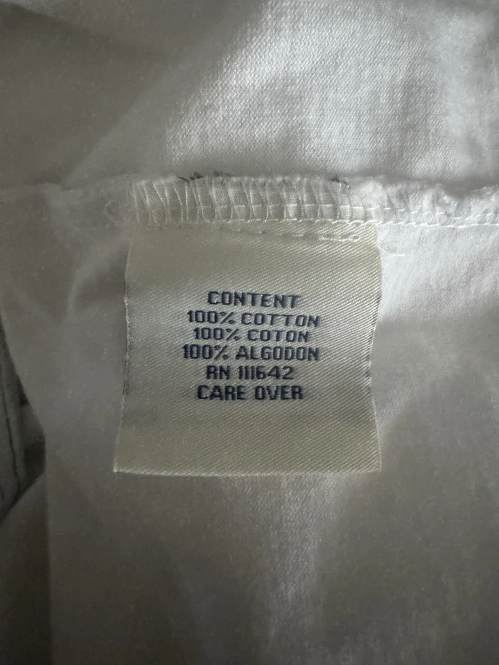 COOGI Men’s White Green w/Swords Vintage Big & Tall Tee T-Shirt (Size 6XL) - Image 3 of 4