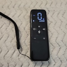 Black 6-Buttons USB-C Rechargeable Training Dog Collar Remote Control Only