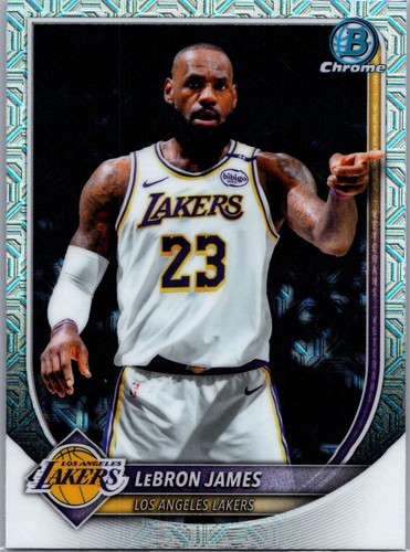 2025-26 Bowman #BCV-121 LeBron James Chrome Mojo Refractors - Bild 1 von 2