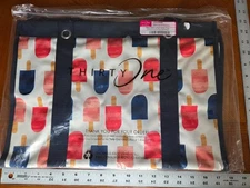 Thirty One Wearable Large Utility Tote AR80 Popsicle Perfection NWT