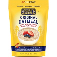Coach's Oats Whole Grain Oatmeal, 3 Pound 48 Ounce Pack of 1