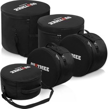 5-Piece Drum Bag Set 12" 13" 14" Snare,16" 22" Floor Tom Large Bass Drum Cases
