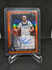 Terrence Shannon Jr 2025 Topps ' Orange ' 16/25 Autograph #erd Insert #TFRA-TS