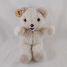 RUSS 1985 SNUGGLE Fabric Softener 10" Teddy BEAR Plush Lever Brothers Ear Tag
