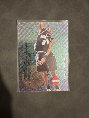 Allen Iverson, Rookie Rage, Georgetown, NBA Trading Card Rare Item 19, Edge 96