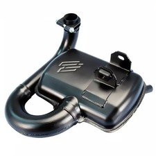 MARMITTA ESPANSIONE POLINI ORIGINAL NERA PER VESPA PX 125 150 2011 2016