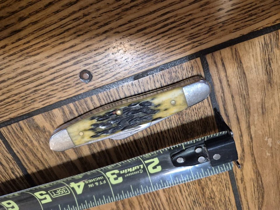 CASE XX 6347 STOCKMAN SS COM FACA DE BOLSO ESCUDO CELEIRO - Imagem 4 de 4