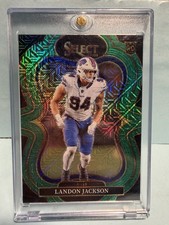 2025 Panini Select Landon Jackson Suite Level Rookie Green 5/5 #385