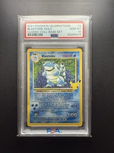Blastoise Celebrations Psa 10 | eBay