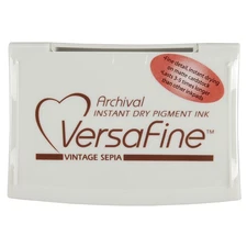 VersaFine Pigment Ink Pad-Vintage Sepia - VF-054