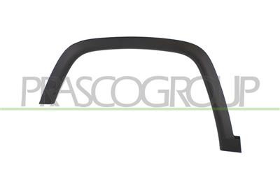 Extension d'aile avant gauche noire pour réparer votre Jeep Compass MP