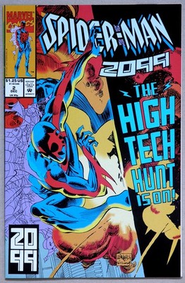 Spider-Man 2099 #2 Vol 1 - Marvel Comics - Peter David - Rick Leonardi