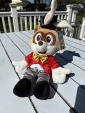 Lotte World Theme Park Lotty Plush Bunny Raccoon Mascot New with tags Korea 2018