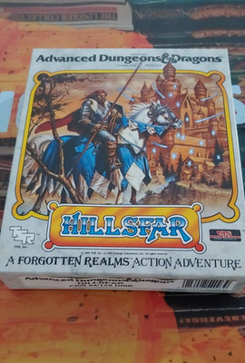 Hillsfar (SSI 1989) Commodore 64 (Disk, Manual, Poster, box) works classic 8-bit