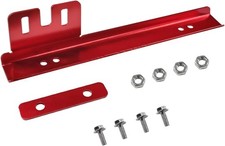 License Plate Bracket Holder, Aluminum Front Bumper License Plate R Color: Red